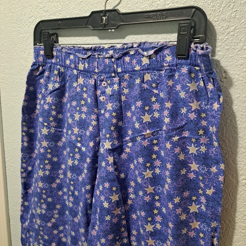 Victoria's Secret Matching Purple Star Pajama Set - Picture 7 of 9